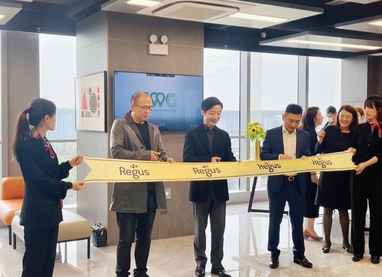 IWG集团旗下雷格斯Regus龙湖虹桥天街中心盛大开幕